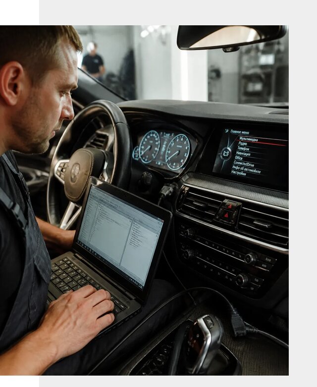 Русификация приборной панели BMW для авто в Нижневартовске от компании
