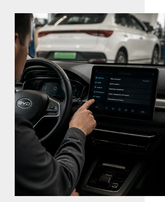 Русификация BYD E2 в Нижневартовске от 15436 р. | ФастМобиль-Нжт под ключ