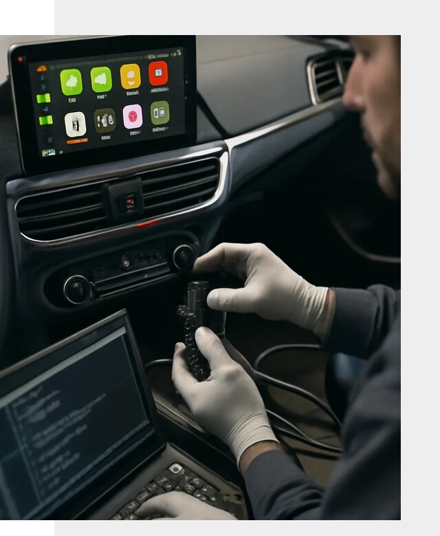Активация Apple CarPlay в Нижневартовске для штатной мультимедиа